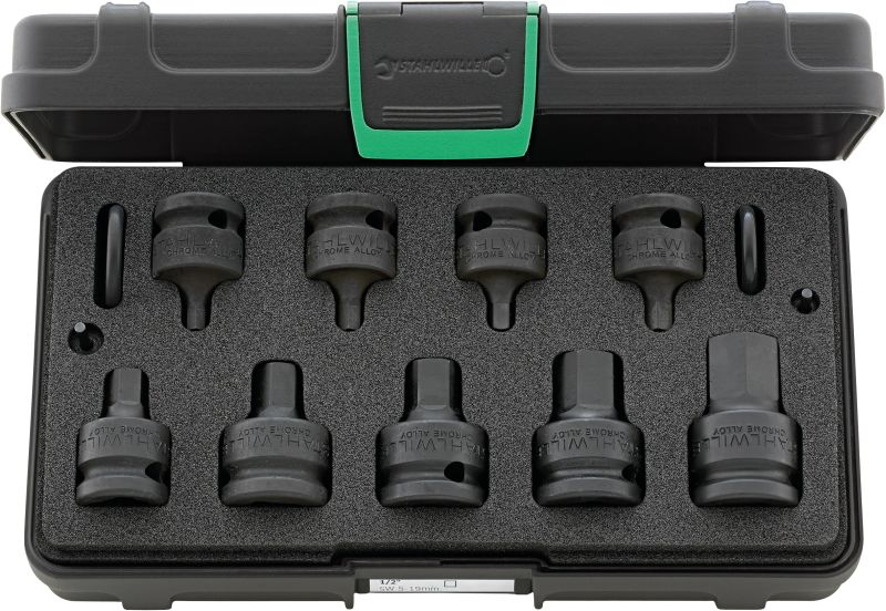 12,5 MM (1/2") IMPACT-SATZ INHEX-EINSATZ 13TLG.